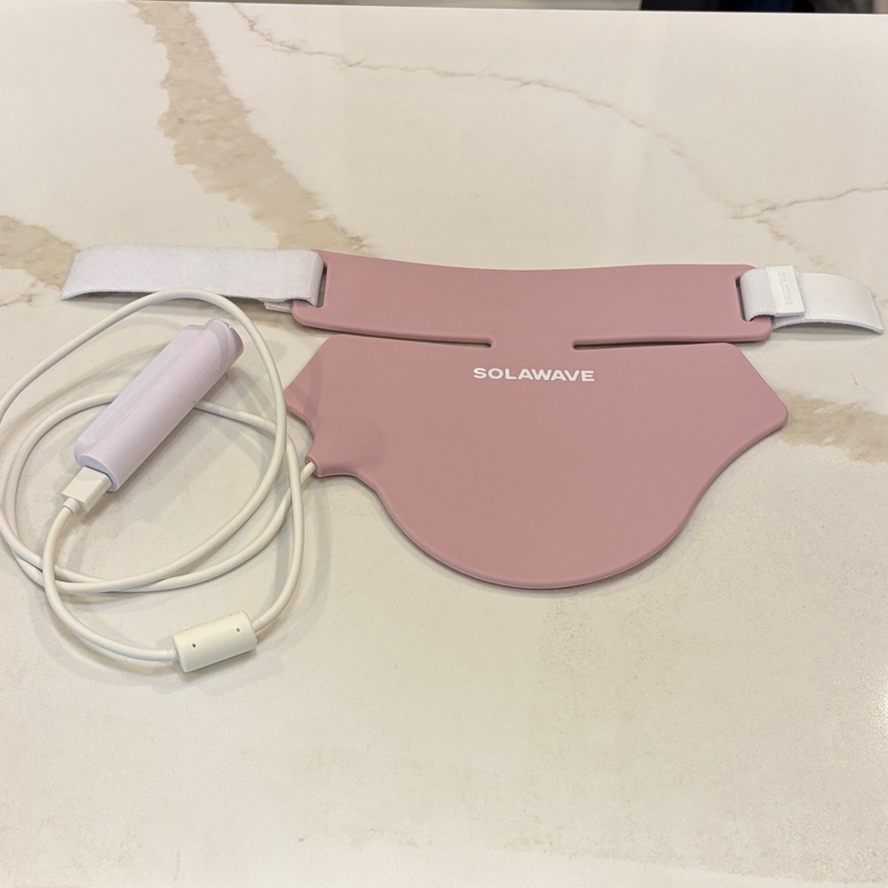 Solawave Pink LED Face Mask